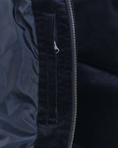 GANT - Corduroy Puffer Jacket In Dark Evening Blue 7006558 433