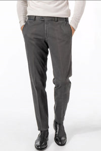 HILTL - TEAKER S Slim Fit Stretch Cotton Chinos in Asphalt Grey 72514/53000 10