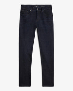 7 FOR ALL MANKIND - SLIMMY TAPERED Luxe Performance OAK Dark Wash Jeans 7TB00C42-1C0
