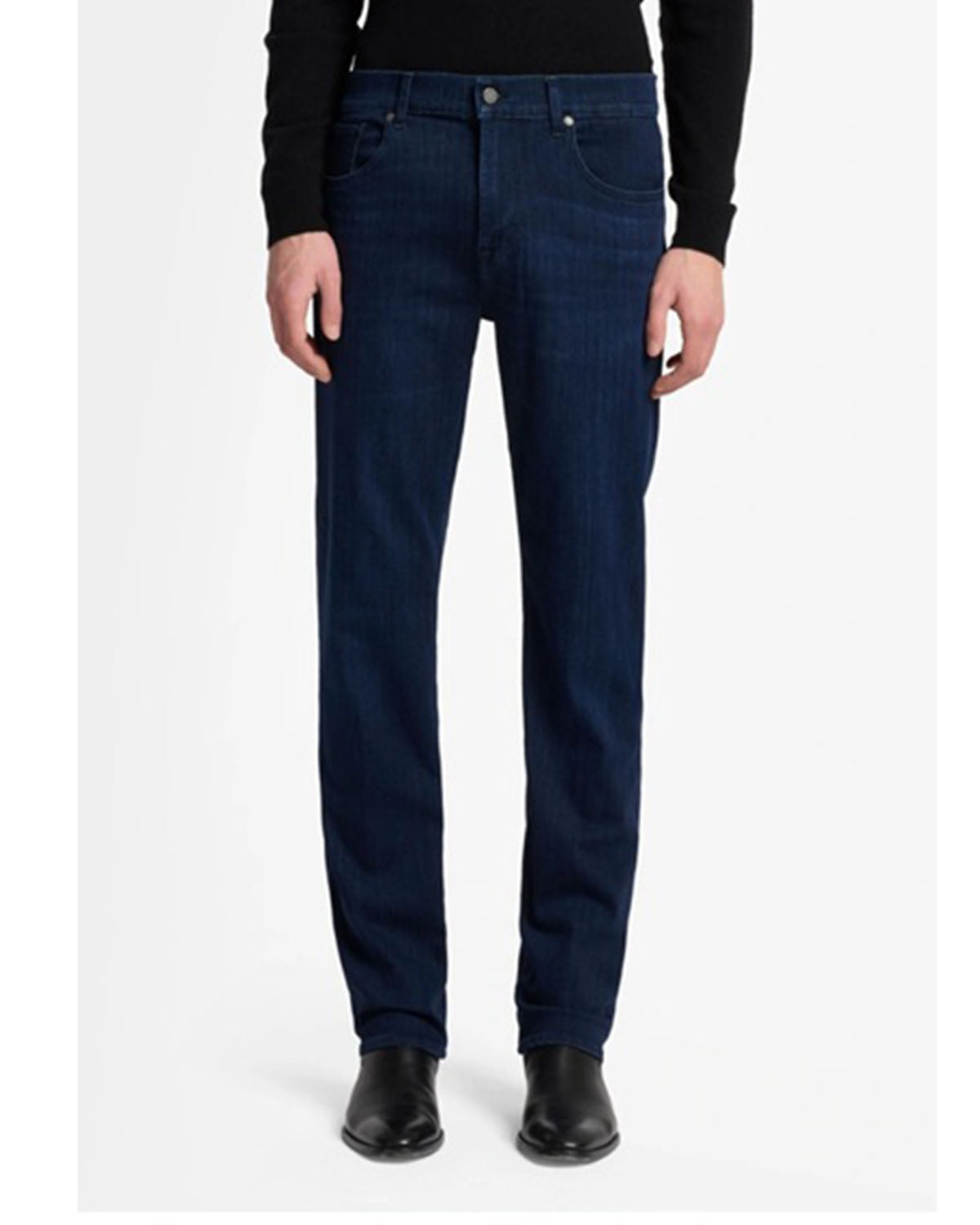 7 FOR ALL MANKIND - SLIMMY Luxe Performance CALVERT Dark Blue Jeans 7TC40A23-1DO