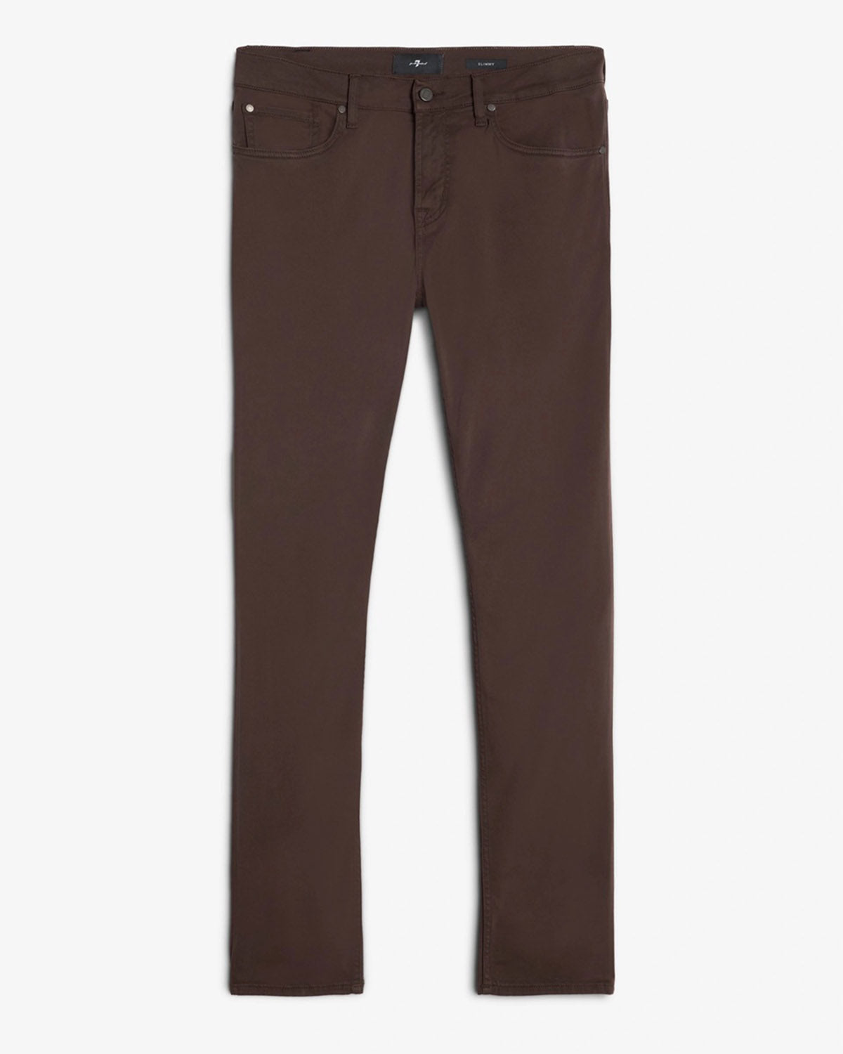 7 FOR ALL MANKIND - SLIMMY Luxe Performance Sateen In COFFEE BEAN 7TC41V60-1NI