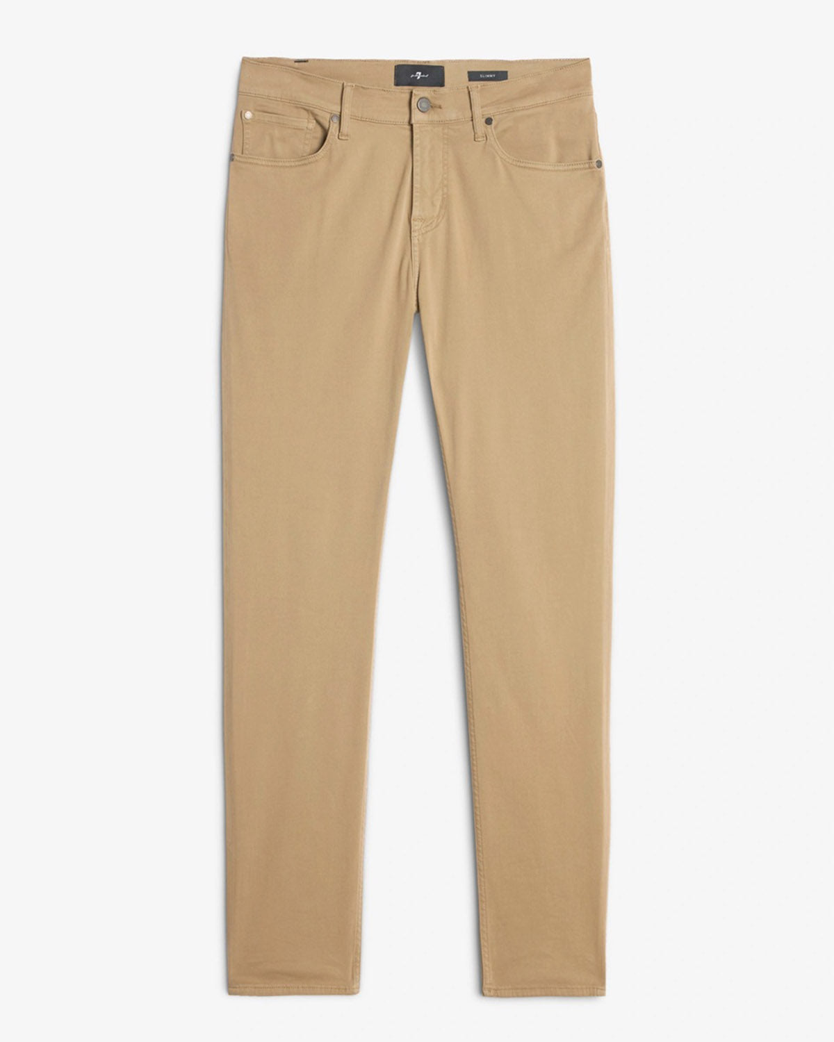 7 FOR ALL MANKIND - SLIMMY Luxe Performance Sateen In SILVER MINK 7TC41V60-1NL