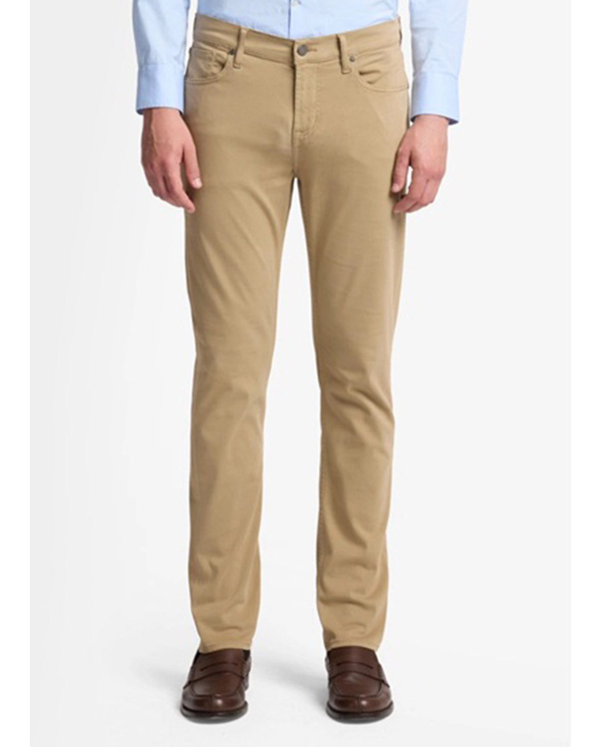 7 FOR ALL MANKIND - SLIMMY Luxe Performance Sateen In SILVER MINK 7TC41V60-1NL
