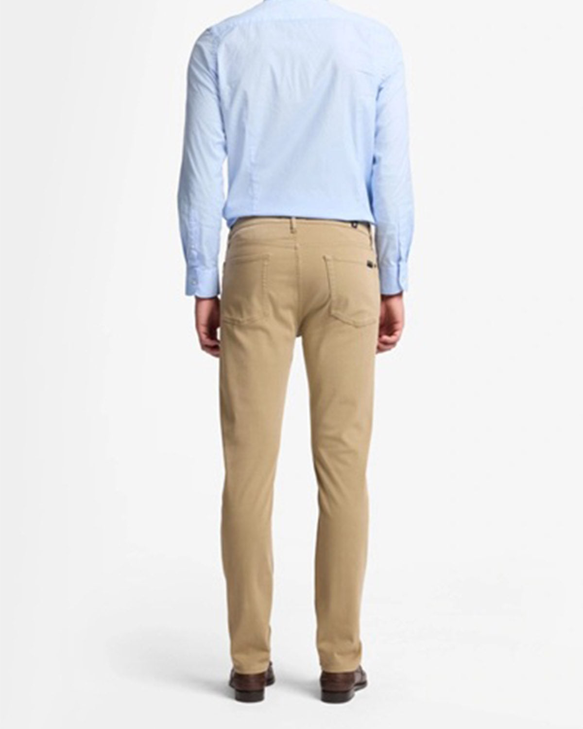 7 FOR ALL MANKIND - SLIMMY Luxe Performance Sateen In SILVER MINK 7TC41V60-1NL