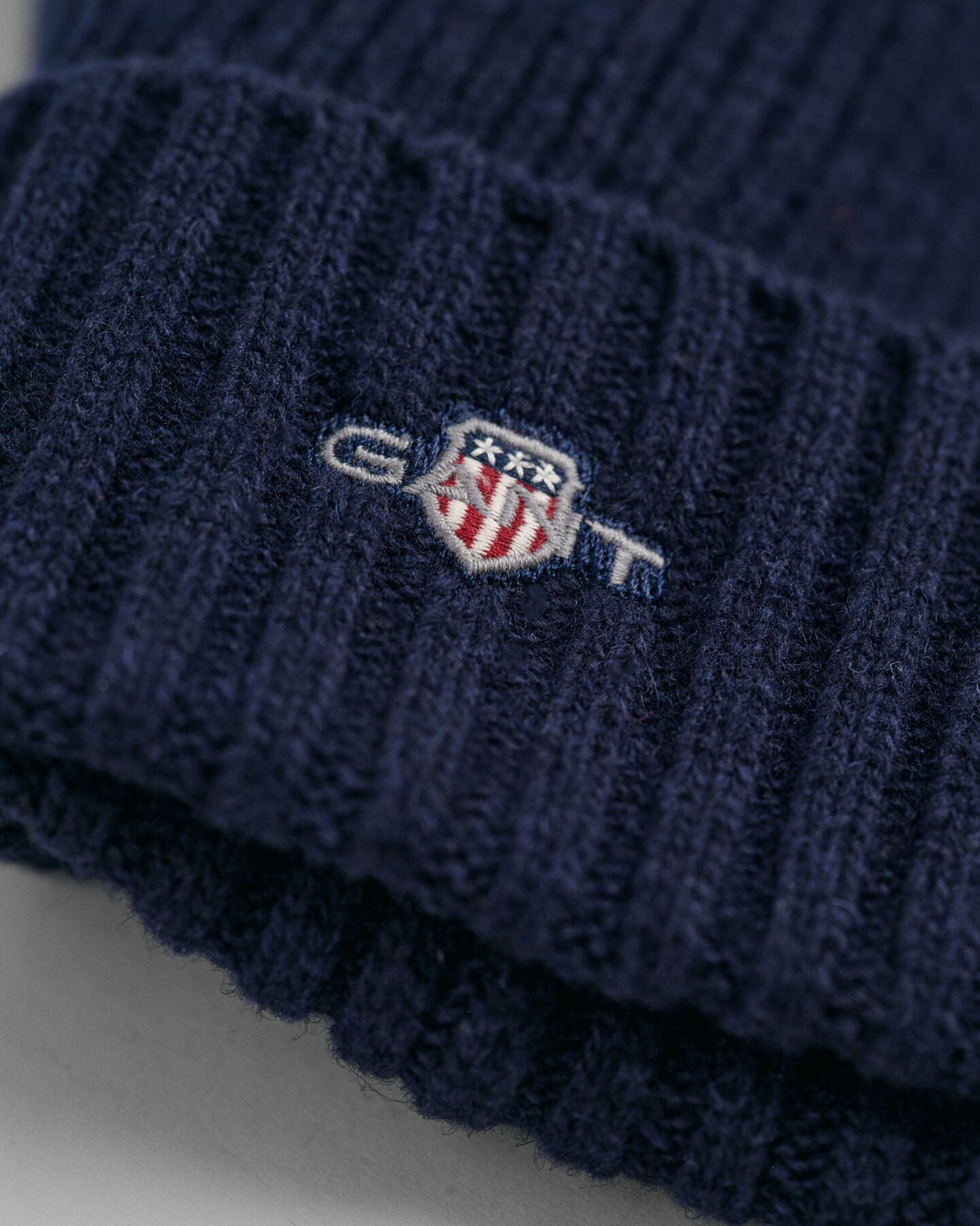 GANT - Marine Blue Shield Wool Beanie 9910054 410