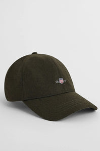 GANT - Shield Melton Cap In Dark Sage Green 9900212 315
