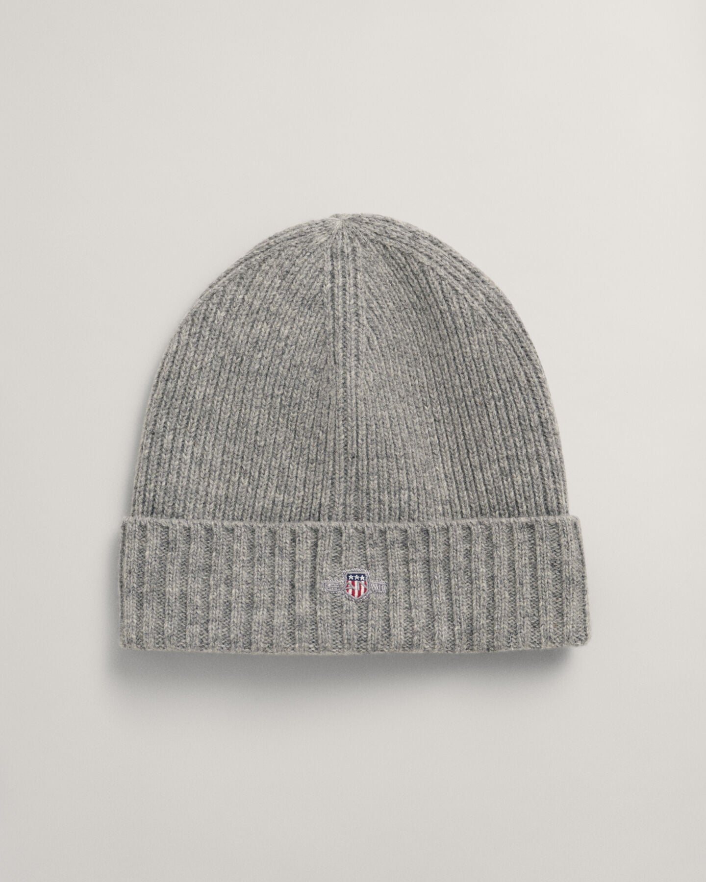GANT - Grey Shield Wool Beanie 9910054 093