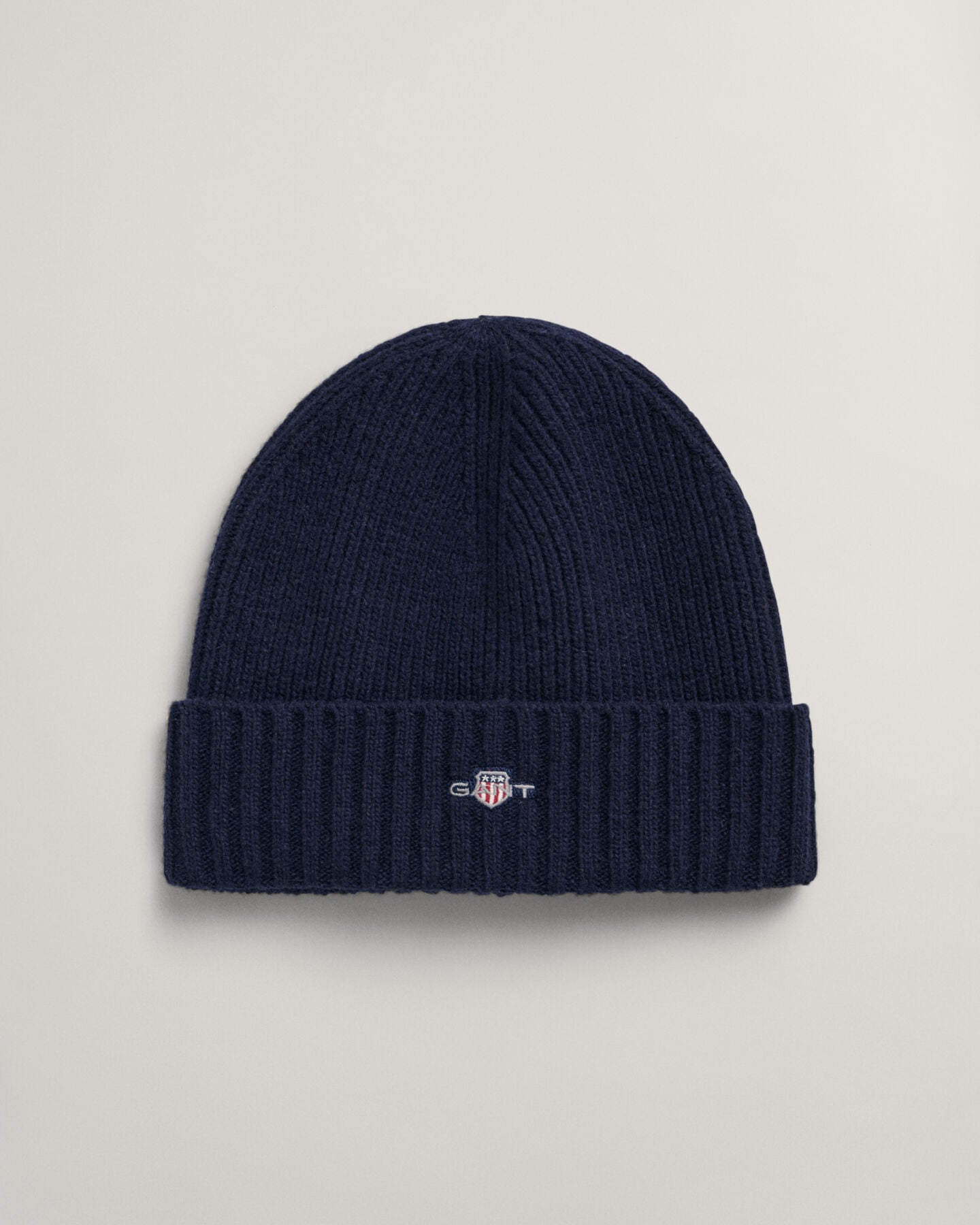 GANT - Marine Blue Shield Wool Beanie 9910054 410