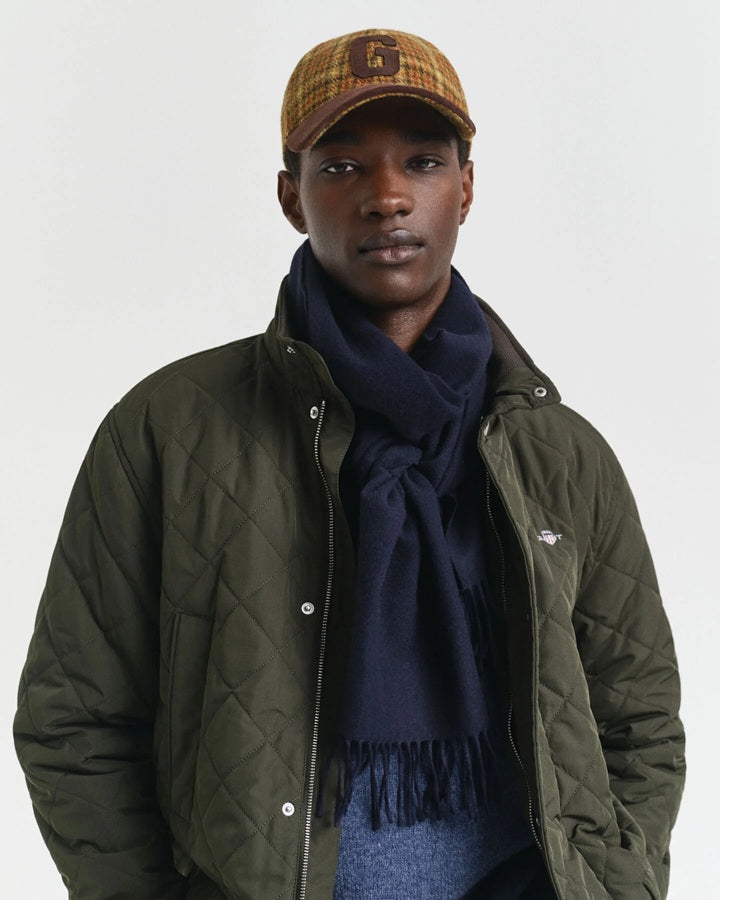 GANT - Wool Scarf in Evening Blue 9920203 433