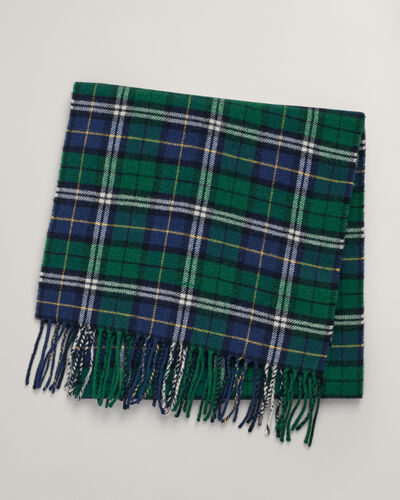 GANT - Forest Green Multi Check Scarf 9920204 338