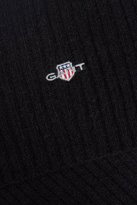 GANT - Black Shield Wool Knit Scarf 9920205 009