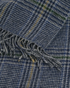 GANT - Double-Faced Check Scarf in Dark Grey Melange 9920251 092