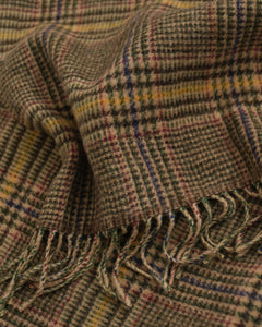 GANT - Double-Faced Check Scarf in Warm Khaki 9920251 213
