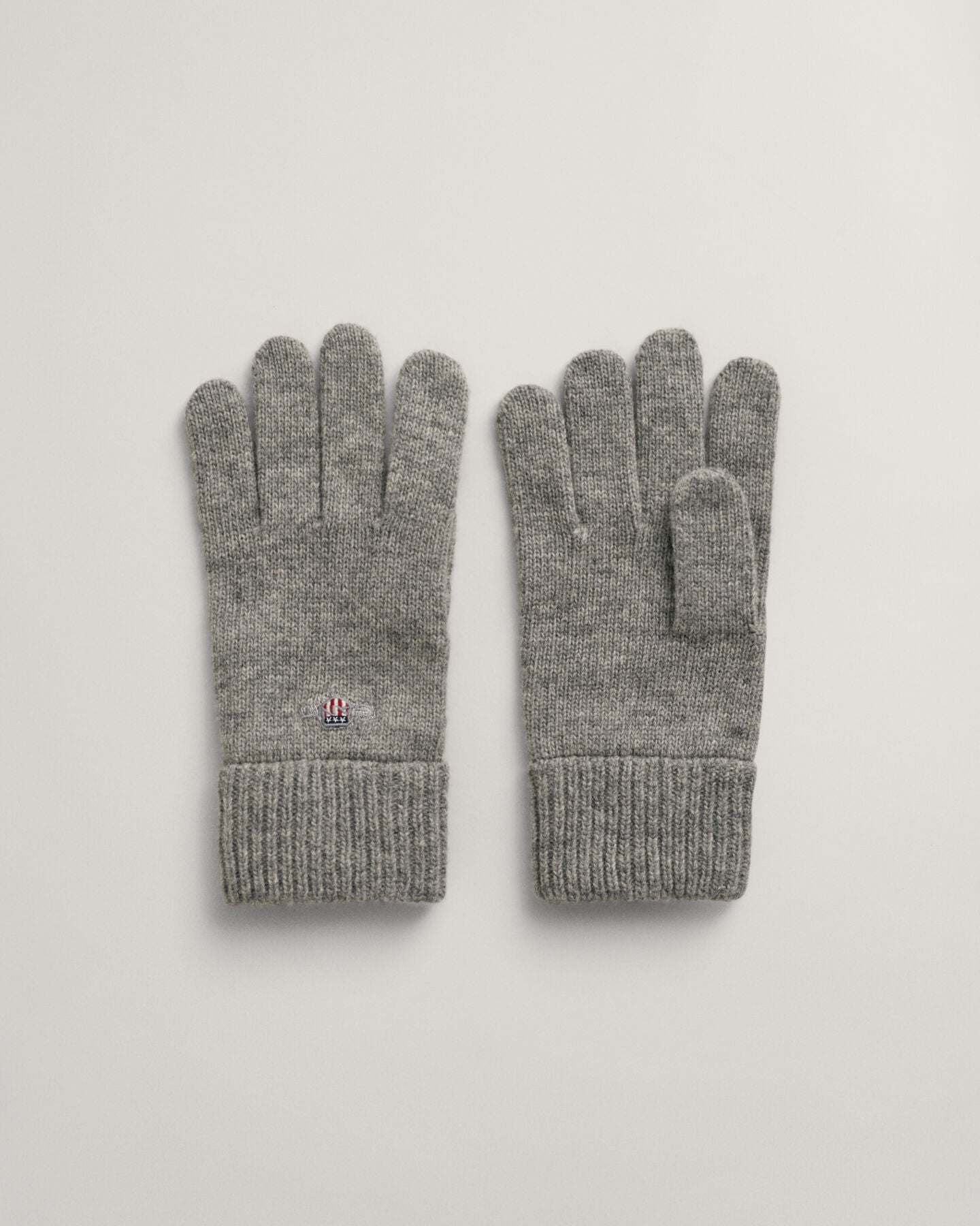 GANT - Grey Shield Wool Gloves 9910047 093