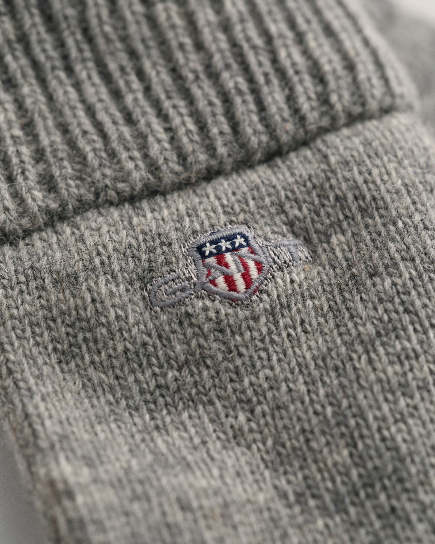 GANT - Grey Shield Wool Gloves 9910047 093