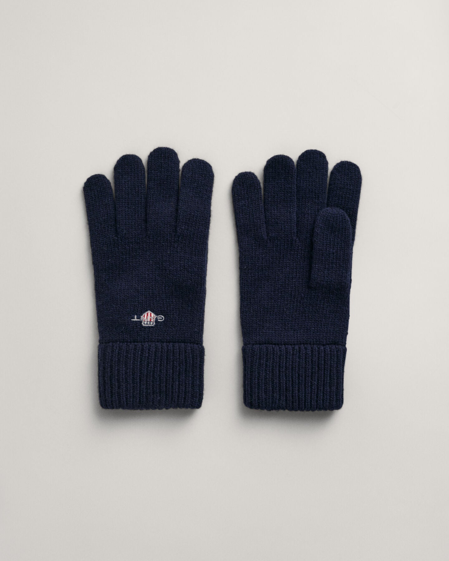 GANT - Marine Blue Shield Wool Gloves 9930003 410