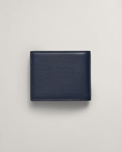 GANT - Classic Blue Leather Bifold Wallet 9970066 409
