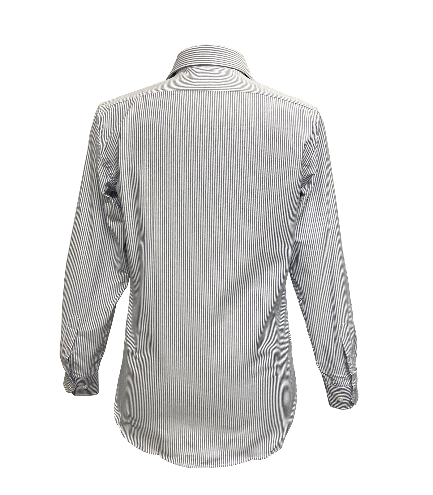 PAL ZILERI - Regular Fit Striped Oxford Cotton Shirt in Blue