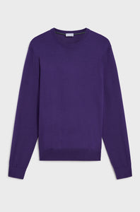 PAL ZILERI - Violet Wool Crew Neck Sweater