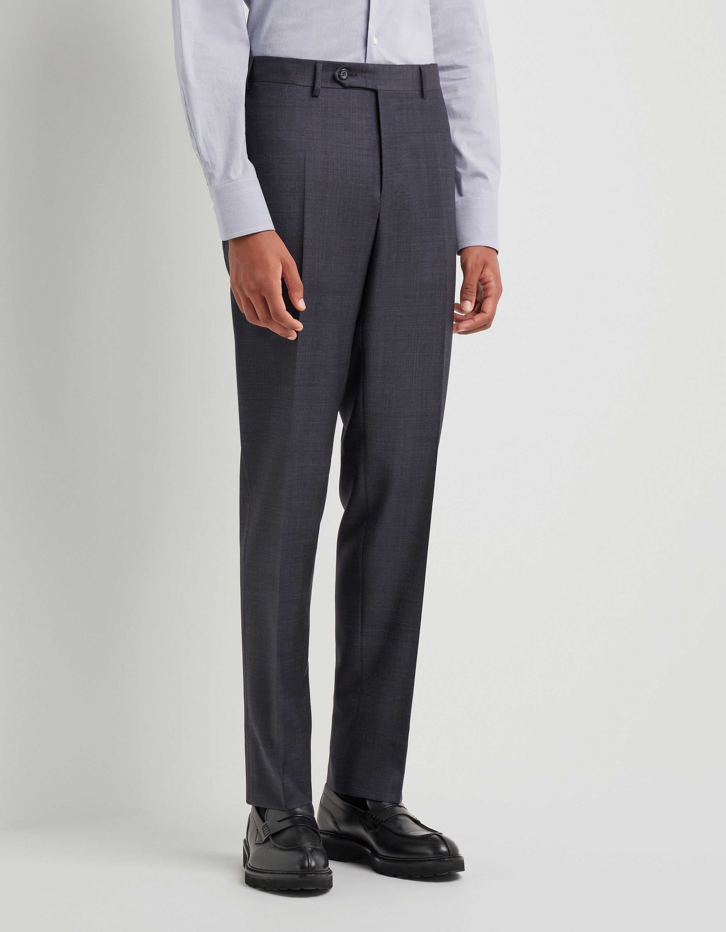CANALI - Dark Blue Wool Suit 12280/19-AA02524-303