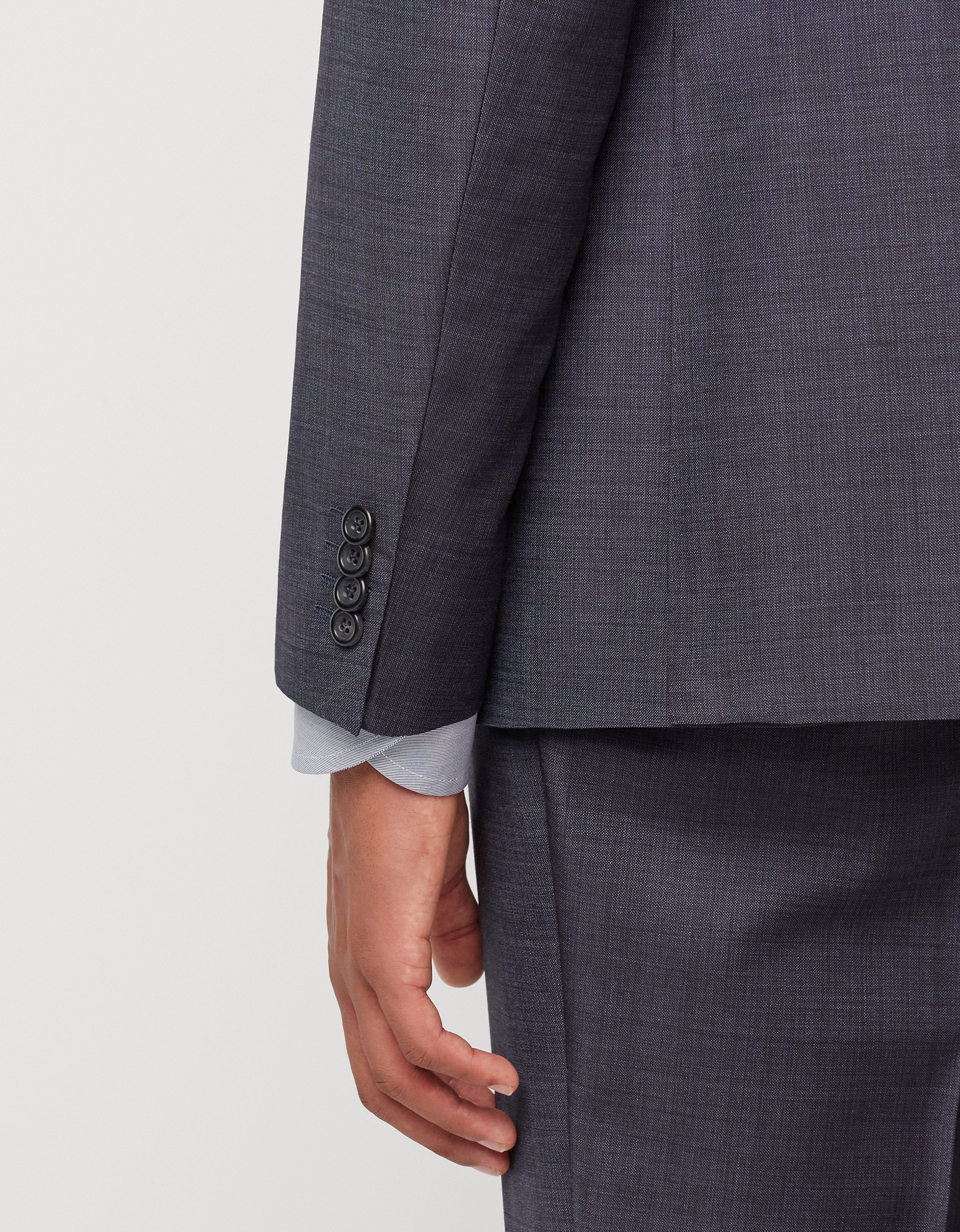 CANALI - Dark Blue Wool Suit 12280/19-AA02524-303