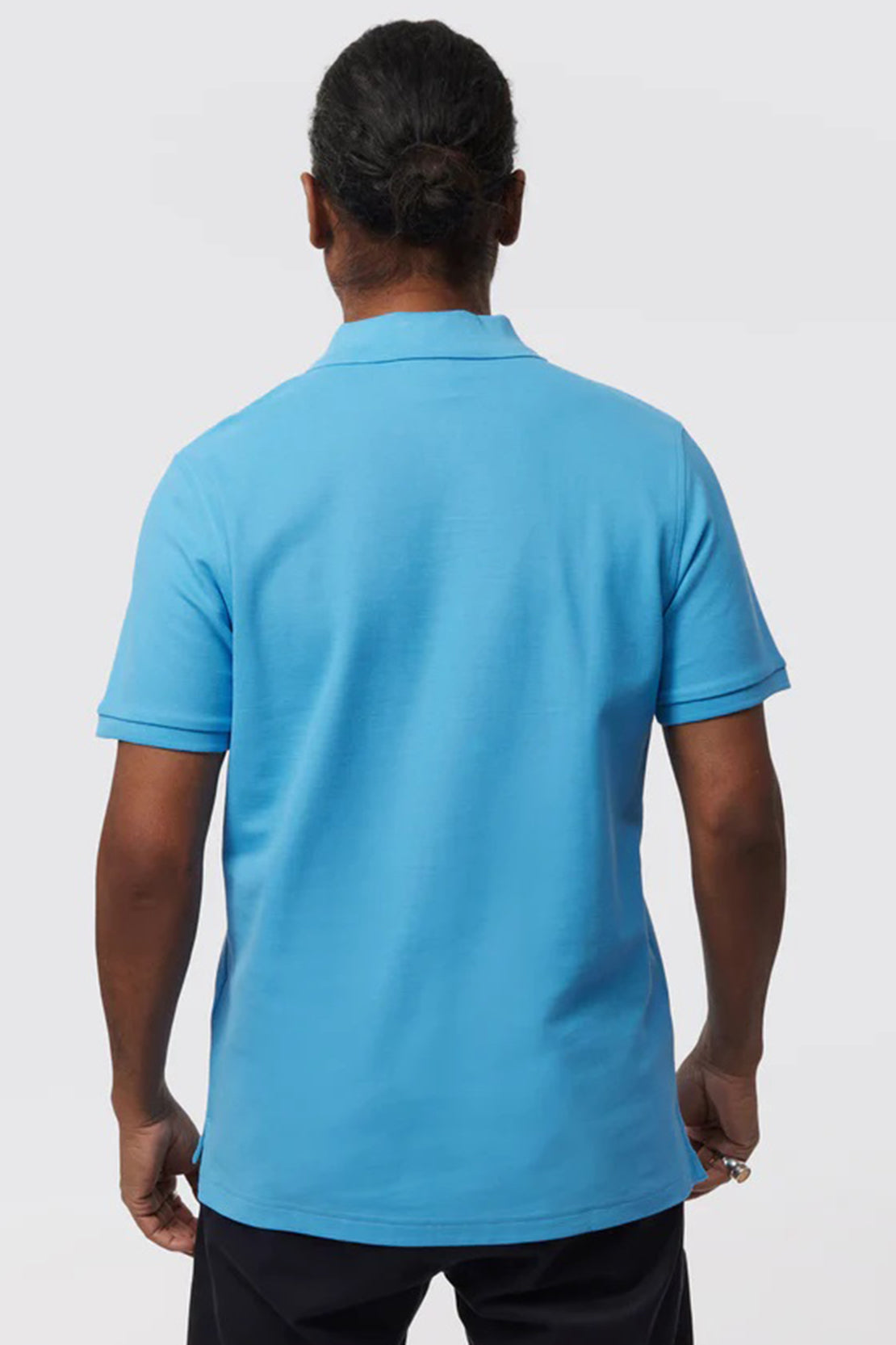 PSYCHO BUNNY - Classic Pique Polo Shirt in Cool Blue B6K001Y1PC