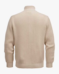 FILIPPO DE LAURENTIIS - Beige Chunky Merino Wool Cardigan BB3MLTWM71 061