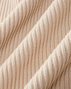 FILIPPO DE LAURENTIIS - Beige Chunky Merino Wool Cardigan BB3MLTWM71 061