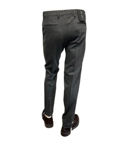 BRIGLIA 1949 - Charcoal Grey Bi-Stretch Jersey Trousers BG03P 400110 060