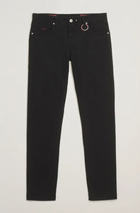 TRAMAROSSA - MICHELANGELO Stretch Jeans In Black Raw Wash