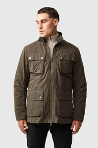 RODD & GUNN - ABERDEEN Jacket in DEEP OLIVE with Detatchable inner BP1568