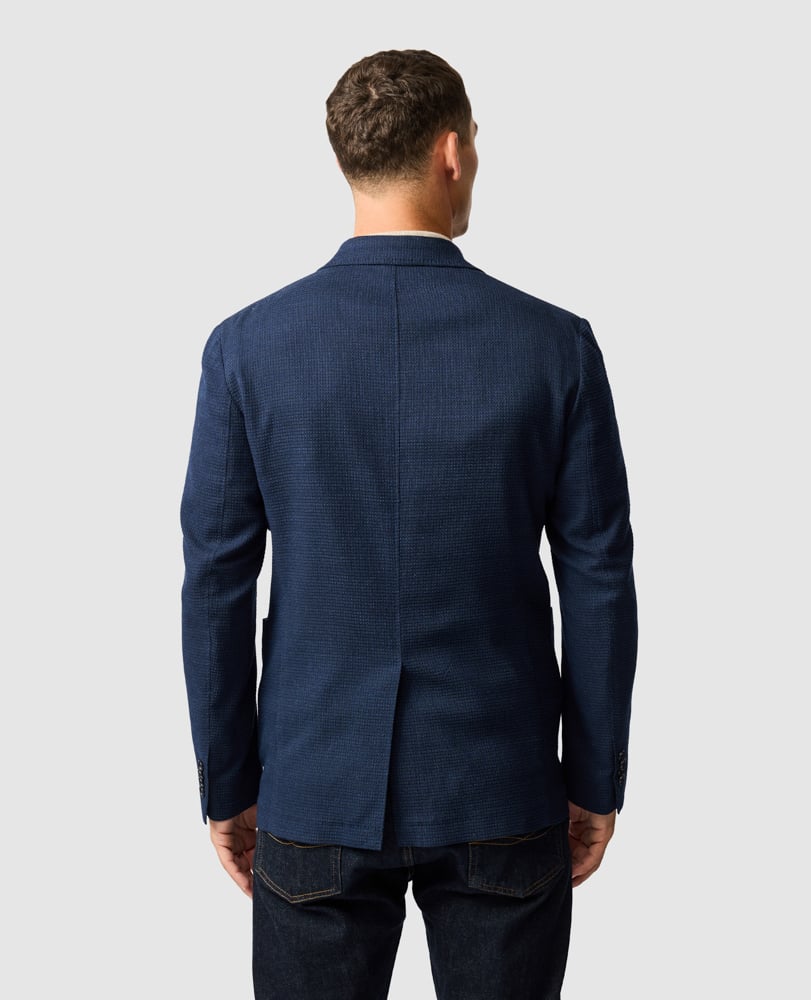 RODD & GUNN - HOLDENS BAY 2 Button Jacket in Midnight BP1650