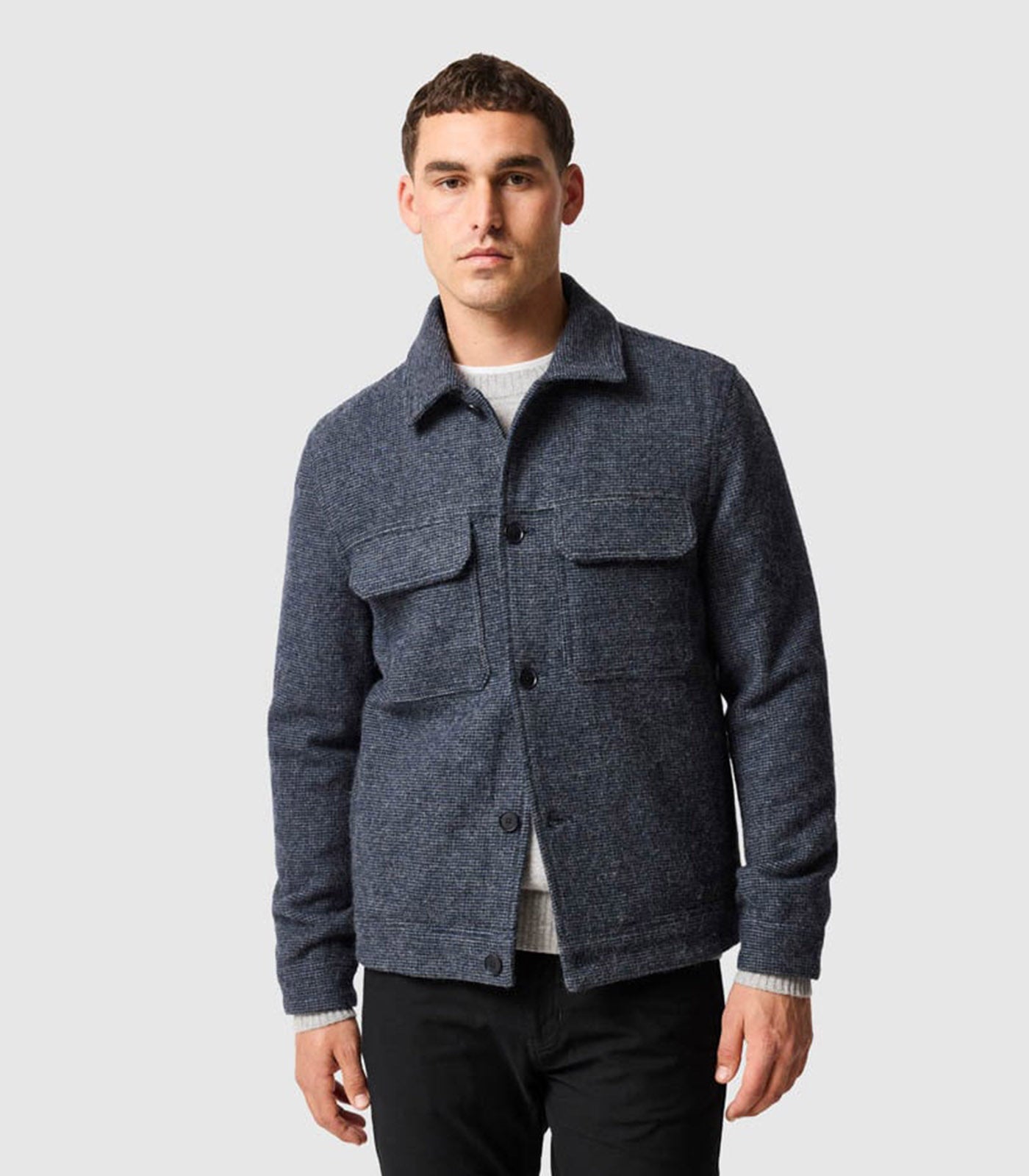 RODD AND GUNN - ROYS HILL Jacket In GRAPHITE BP1700
