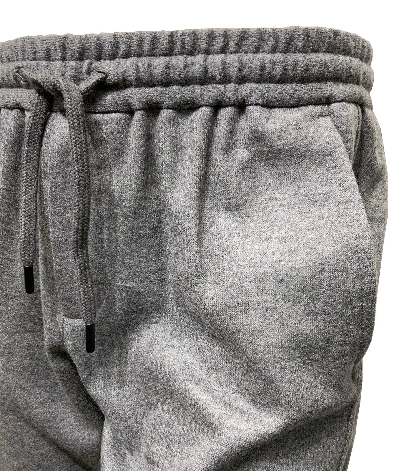 CIRCOLO 1901 - CN5110 Boiled Wool Premium Jogging Trousers in Scuro Grey