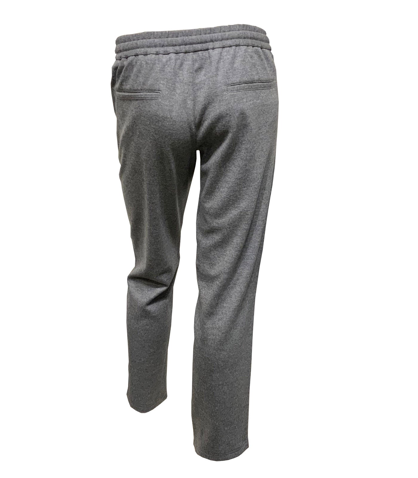 CIRCOLO 1901 - CN5110 Boiled Wool Premium Jogging Trousers in Scuro Grey