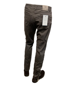 RICHARD J BROWN - T38.238 MILANO Model Cotton Stretch Jeans In Dark Brown