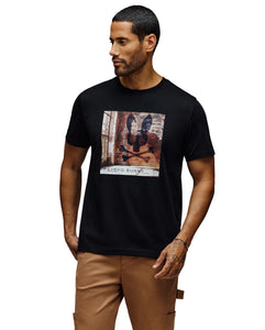 PSYCHO BUNNY - CARY Graphic T-Shirt In BLACK