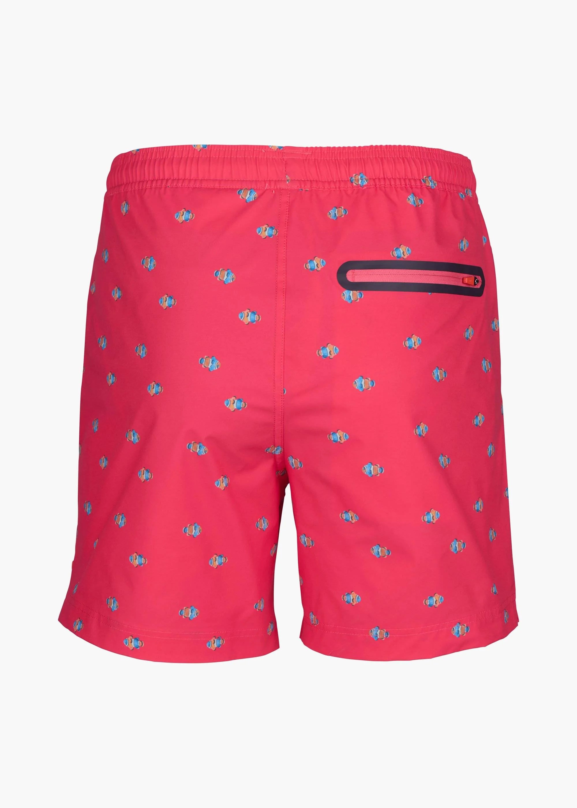 SWIMS - CLOWNS Swim Shorts In CAMPARI Red
