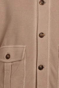 CIRCOLO 1901 - VALSTAR Button Up Cardigan Jacket in BRONZO Caramel Colour CN4019