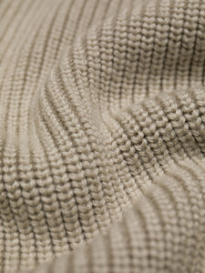 CIRCOLO 1901 - Chunky Half Zip Knitwear in Rainy Day CN4182