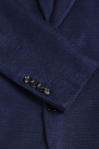 CIRCOLO 1901 - CN4384 Cotton and Linen Blazer in Navy Blue