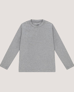 CIRCOLO 1901 - CN4952 Cashmere Touch Long Sleeved T-Shirt In Grey