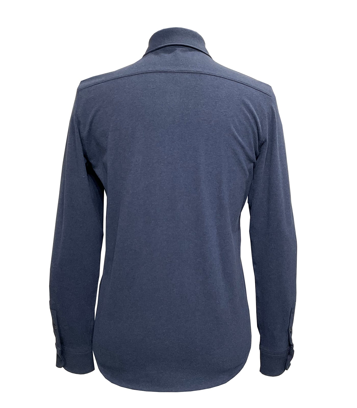 CIRCOLO 1901 - CN4955 Jersey Cotton Shirt in Dark Blue