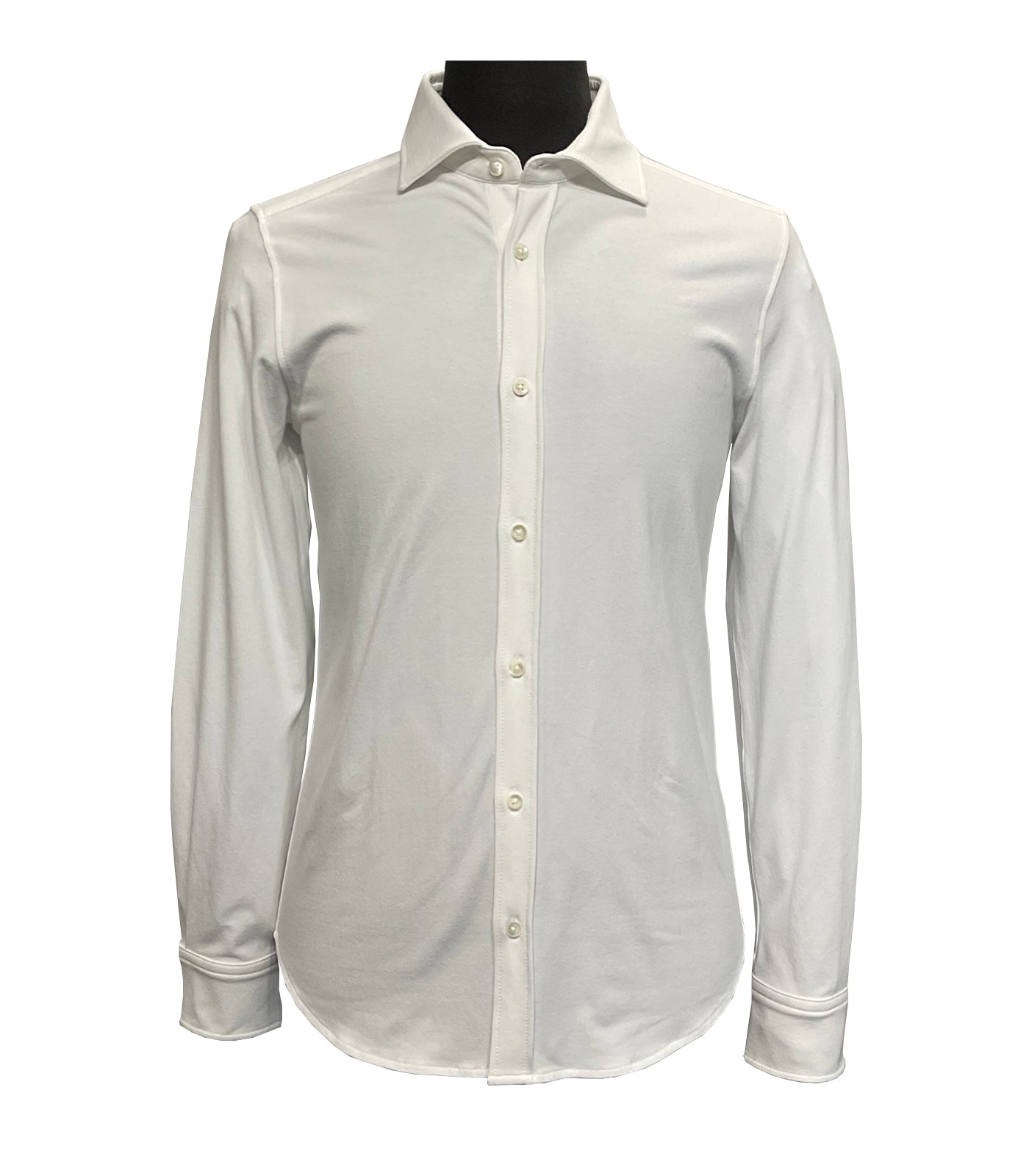 CIRCOLO 1901 - CN4955 Jersey Cotton Shirt in White