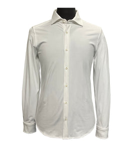 CIRCOLO 1901 - CN4955 Jersey Cotton Shirt in White