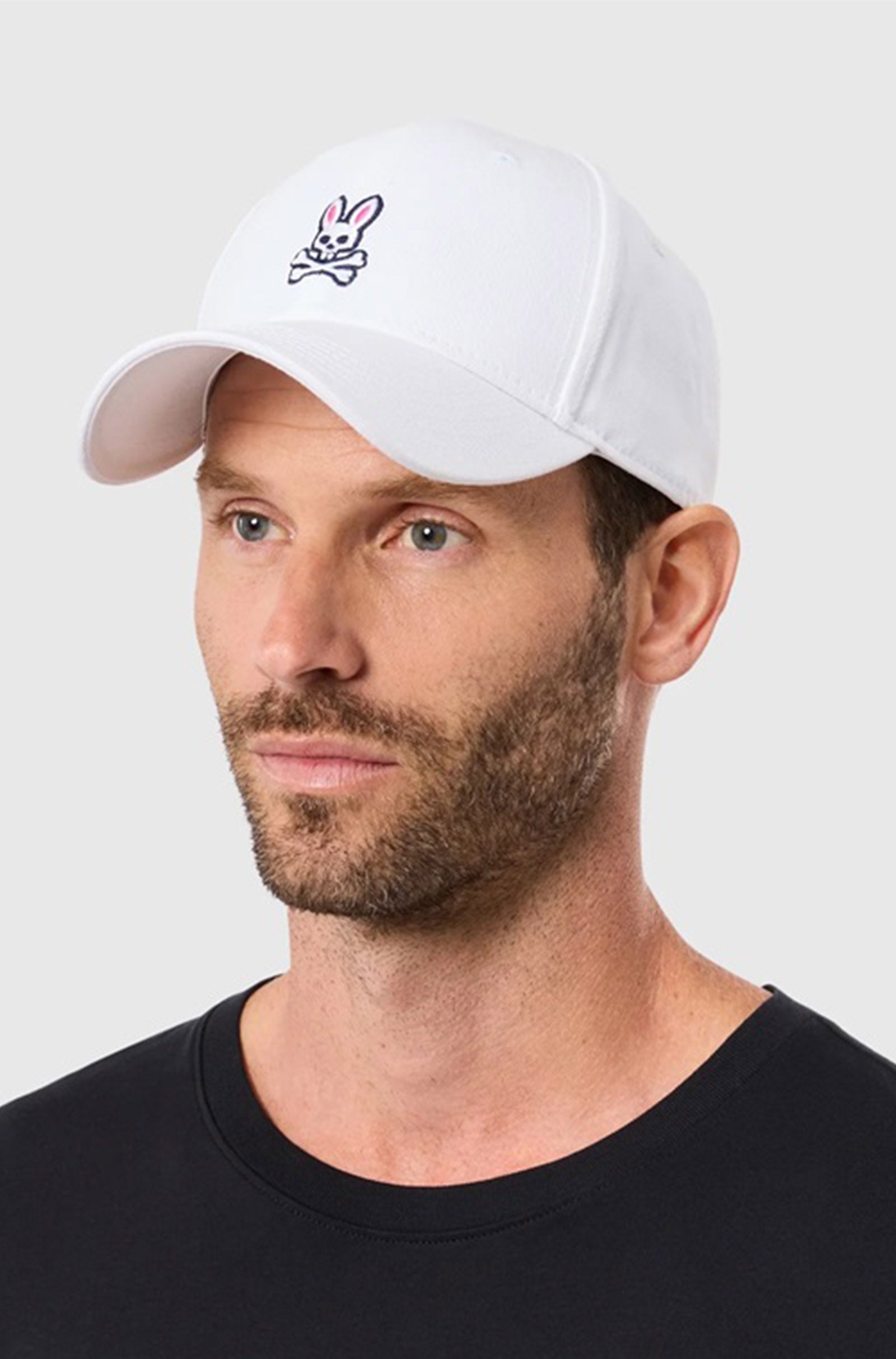 PSYCHO BUNNY - Classic Baseball Cap In White