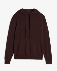 7 FOR ALL MANKIND - COFFEE BROWN Cashmere Hoodie 7M0C0F16 - 1PP