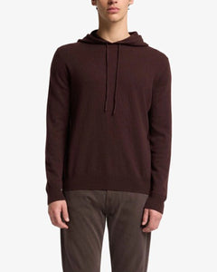 7 FOR ALL MANKIND - COFFEE BROWN Cashmere Hoodie 7M0C0F16 - 1PP