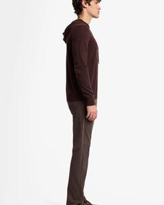 7 FOR ALL MANKIND - COFFEE BROWN Cashmere Hoodie 7M0C0F16 - 1PP