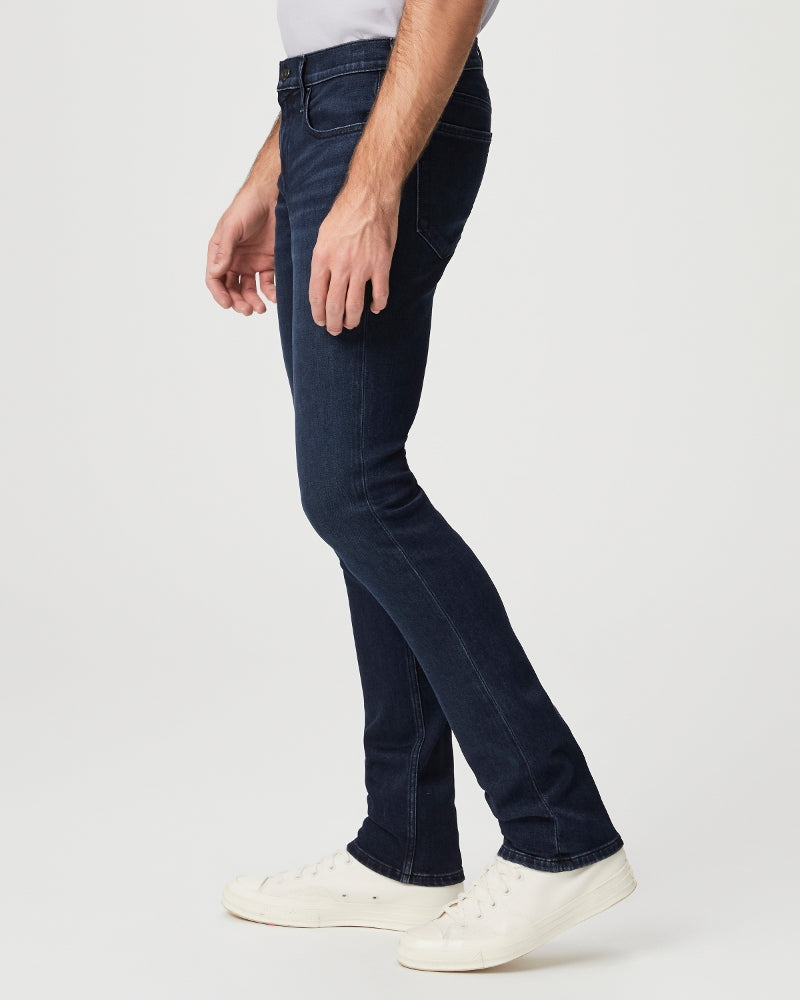 PAIGE - LENNOX - CONTERAS Dark Blue Washed Denim Slim Fit Jeans M653F72-B285